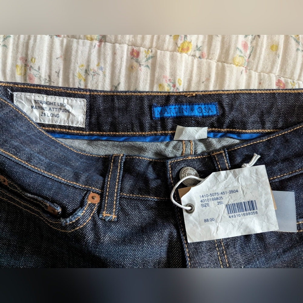 Martin + Osa Straight Leg Dark Denim